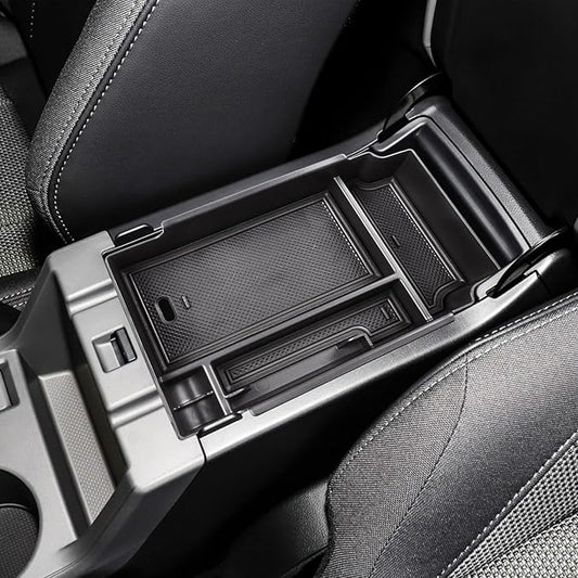 EDBETOS Center Console Organizer Compatible with 2024 2025 2026 Subaru Crosstrek and Subaru Impreza Accessories ABS Plastic Material Armrest Box Insert Tray Secondary Storage Pallet Accessories, Black
