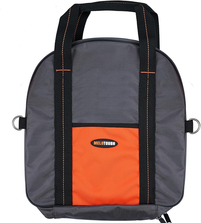 MELOTOUGH Jumper Cable Bag - 14.5" X 14"Tools Cable Bag - Storage & Organizer for Cables, Cords, and Hoses Including EV Charging Cables for Electric Vehicles,Christmas Gifts for Men