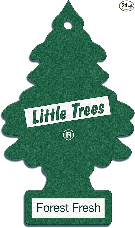 LITTLE TREES Car Air Freshener | Hanging Paper Tree for Home or Car | Lavender | 24 Pack