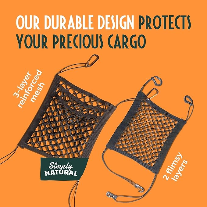 Car Pet Barrier, SUV and Vehicles, Adjustable & Durable Dog Barrier, Heavy Duty & Universal Fit Car Barrier, Car Dog Barrier, Car Divider for Dogs Back Seat, Car Net for Dogs, Dog Car Barrier Suv