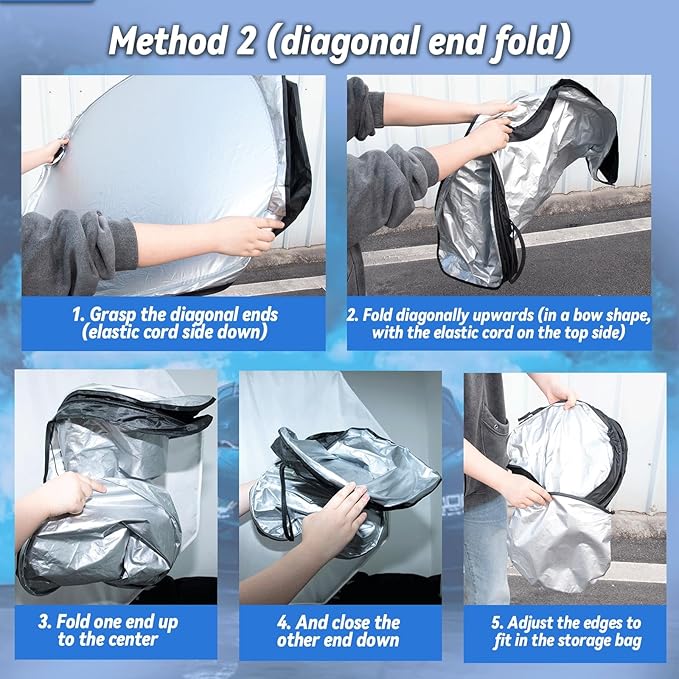 Windshield Sun Shade for 2021-2026 Toyota Sienna Accessories, Car Front Window Sun Visor & Heat Shield | 240T Sunshade Protection Blocks UV Rays Keep Your Car Cooler