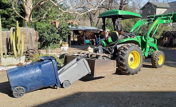 Trash Trainer Garbage Can Hauler | Cart to Cart Strap | Used with The Trash Trainer Vehicle to Cart Strap | Tow Multiple Trash Cans | No Hitch Required | Works with Any Vehicle | Trash Hauler