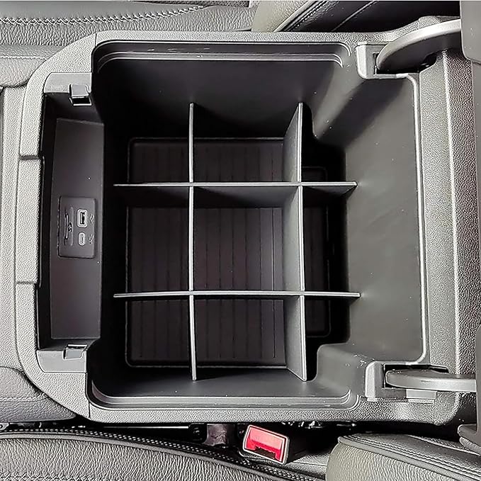 Vehicle OCD - Center Console Organizer for Chevy Suburban/Chevy Tahoe/GMC Yukon/Yukon XL (2021-2026) (NOT for Optional Sliding Console) - Made in USA - SLX171