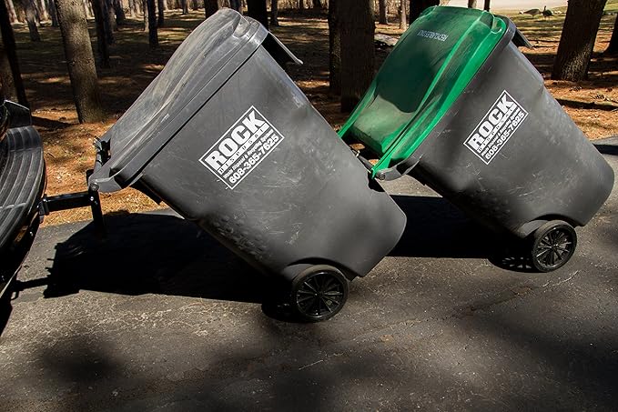 American-Made The Original Can Couplers to Hook Multiple Wheeled Trash Containers - By Garbage Commander