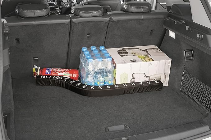 Flexistick Car Trunk Organiser - Unique Flexible Vehicle Tidy Storage Organisation Accessories for Auto Boot, SUV and Sedan (98cm)