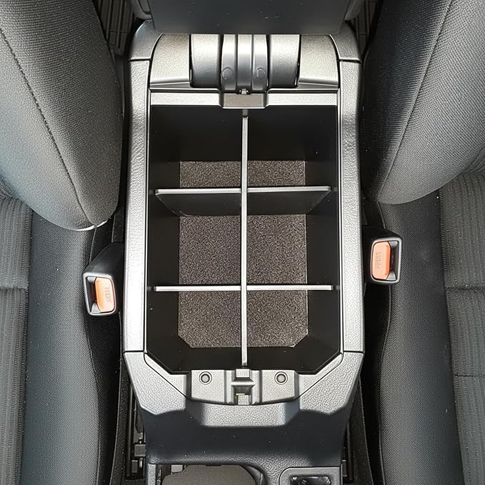 Vehicle OCD - Center Console Organizer for Toyota RAV4 (SE, Limited, Platinum ONLY) (2013-2018) - Made in USA - SLX139