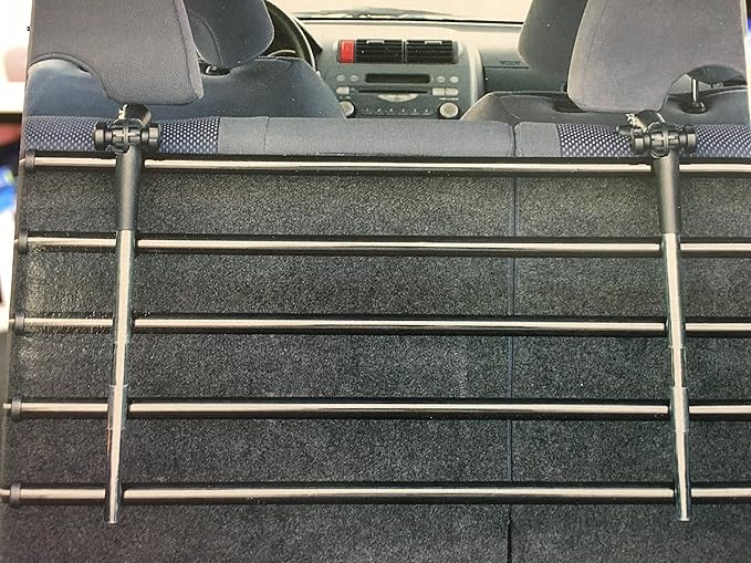 Walky Barrier, Folding, Adjustable Car Barrier for Pet Automotive Safety