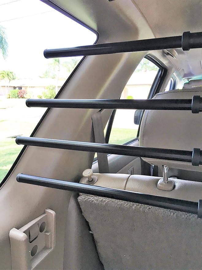 Walky Barrier, Folding, Adjustable Car Barrier for Pet Automotive Safety